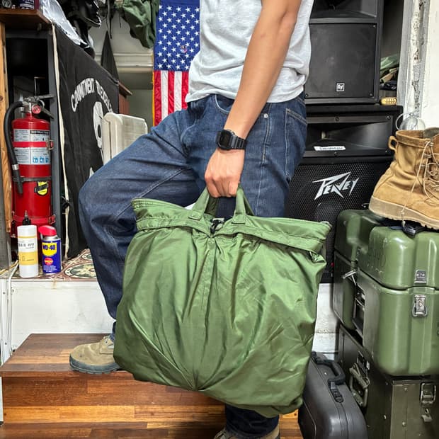 미공군 파일럿 헬멧백 오리지날