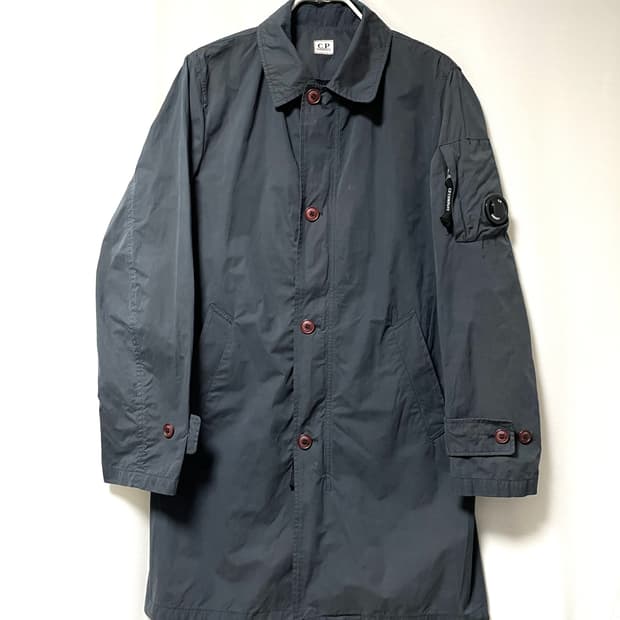 CP컴퍼니 씨피컴퍼니 정품 바스락 폴리 나일론 맥코트 싱글코트 100