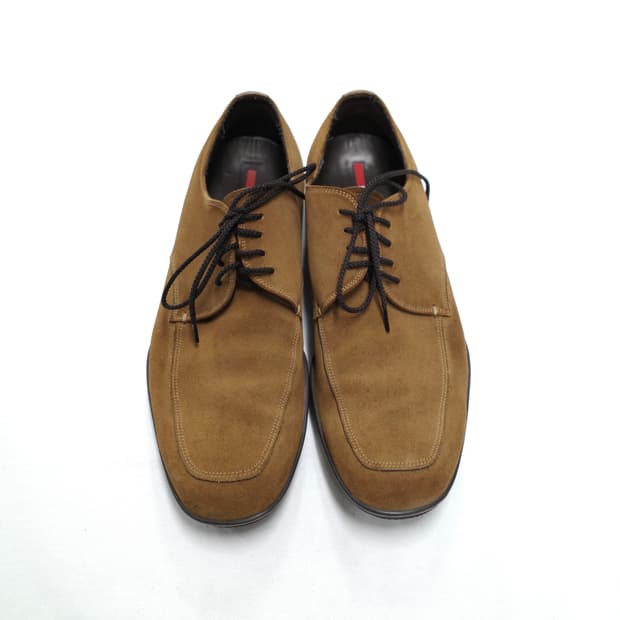 Prada Sport Suede Derby Shoes