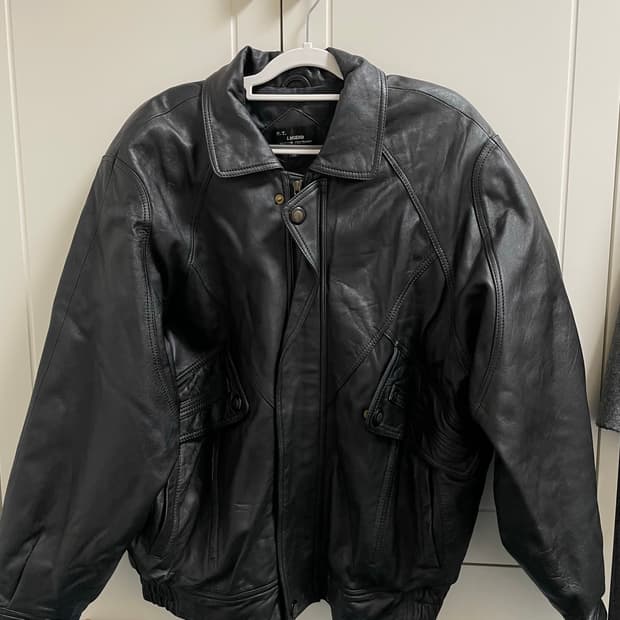 빈티지 레더자켓