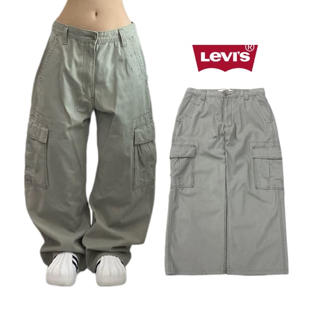 리바이스 와이드 워크 카고팬츠