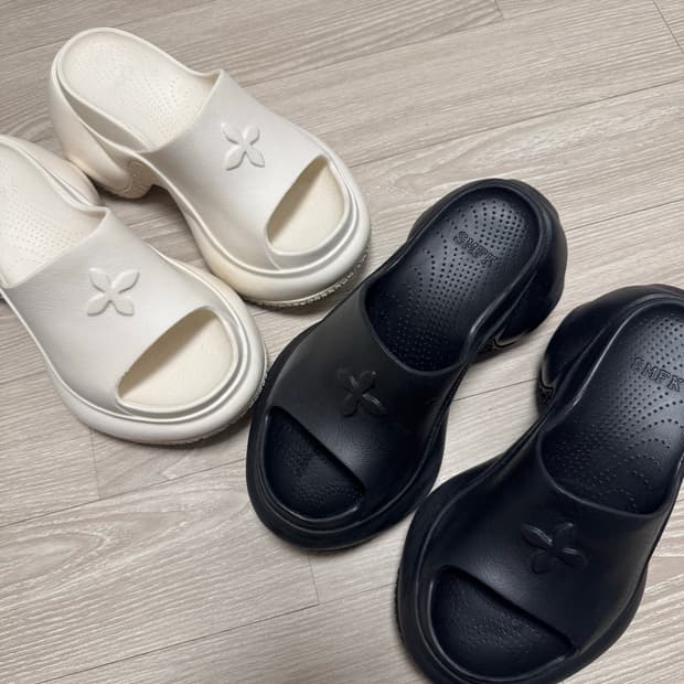 SMFK 플랫폼 샌들 슬리퍼 7CM 235