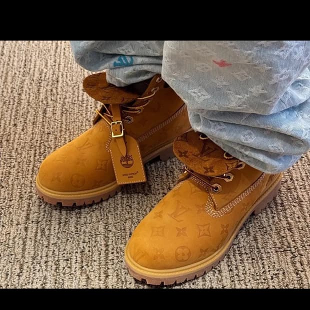 (풀박스) 루이비통 팀버랜즈 us 9 판매