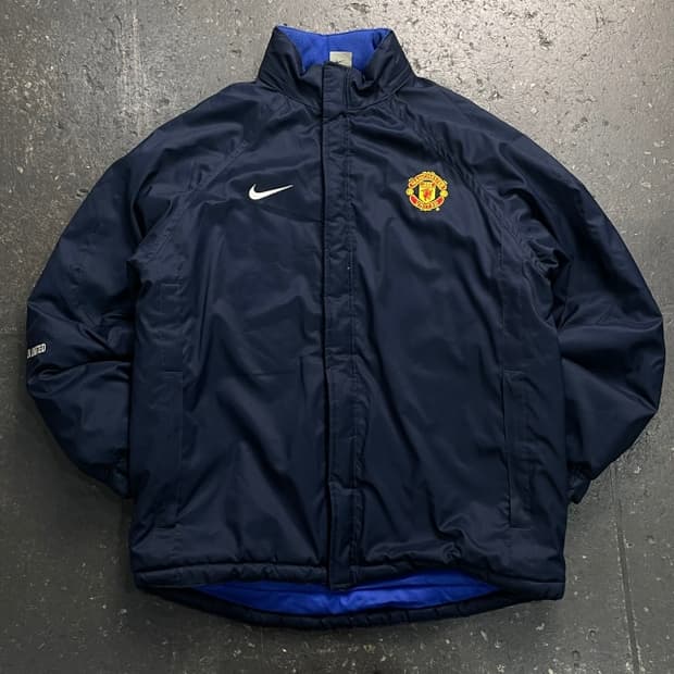 100 나이키 맨유 기모 자켓 