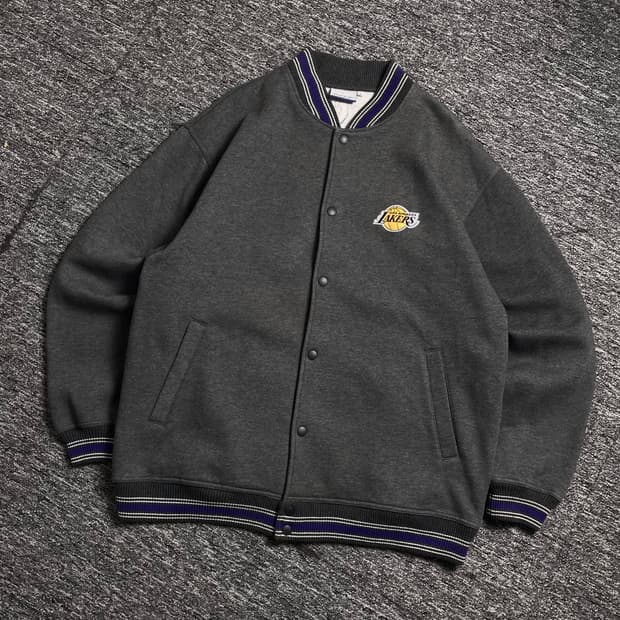 00s 리복 NBA LA 레이커스 스웻 바시티 자켓y 1772