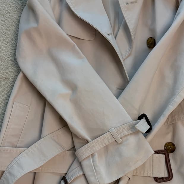 버버리 여성코트