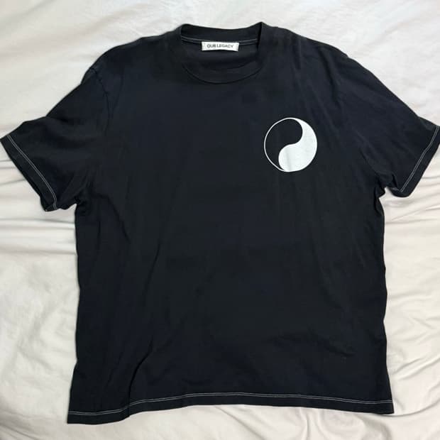 아워레가시 워크샵 박스 티셔츠 블랙 XL