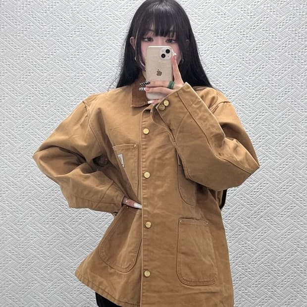 칼하트 컨트리 빈티지 초어 1 워크 자켓 46 C10650