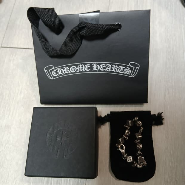 크롬하츠 다이스 팔찌 9링크