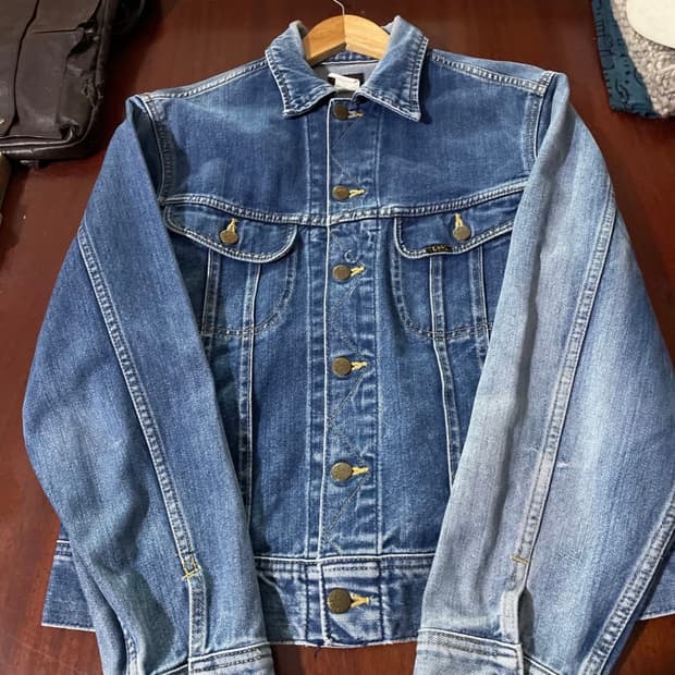 90s Lee 101j 0411 데님자켓 트러커 일본 복각