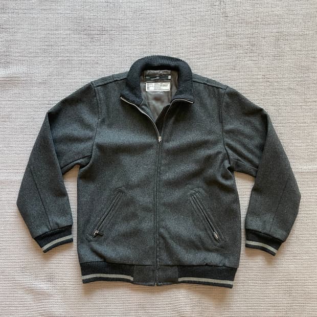 넘버나인 오마쥬 빈티지 바시티 자켓