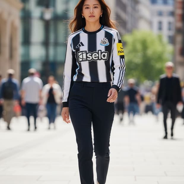 뉴캐슬 25/26 긴팔 아디다스정품 리그 오피셜 풀패치 