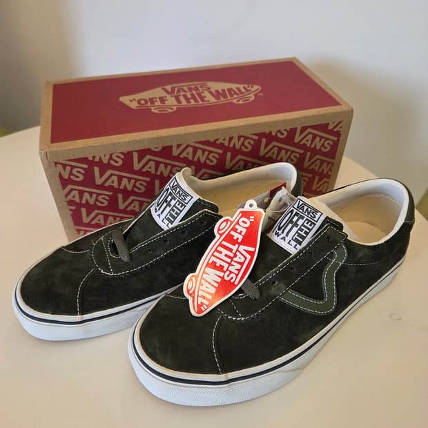 반스 슬립온 스니커즈 스웨이드 (새상품)🏁🏁