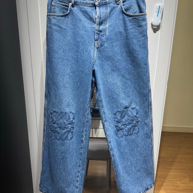 로에베 아나그램 데님팬츠