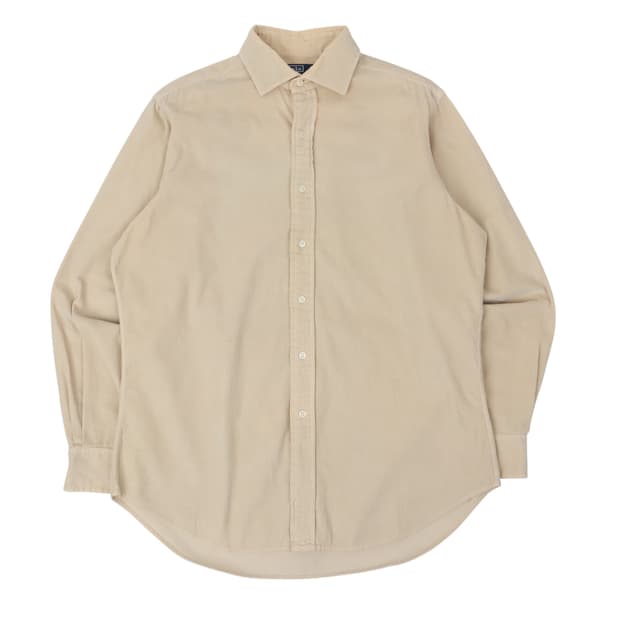 폴로 랄프로렌 베이지 코듀로이 리젠트핏 셔츠