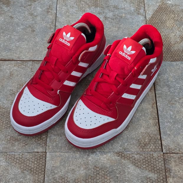 (230)아디다스 포럼 로우 스칼렛 