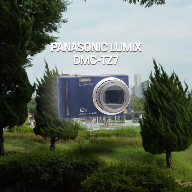 작례⭕️ 파나소닉 루믹스 DMC-TZ7 빈티지 디카 디지털카메라