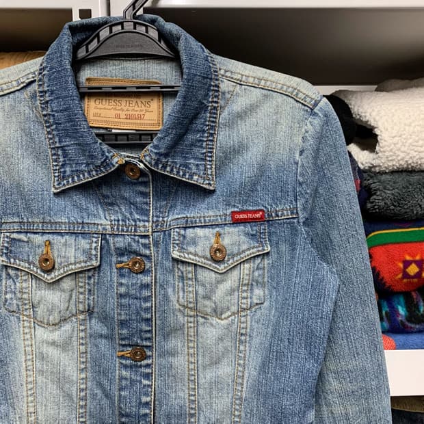 [Women's M] 게스 데님 트러커 재킷