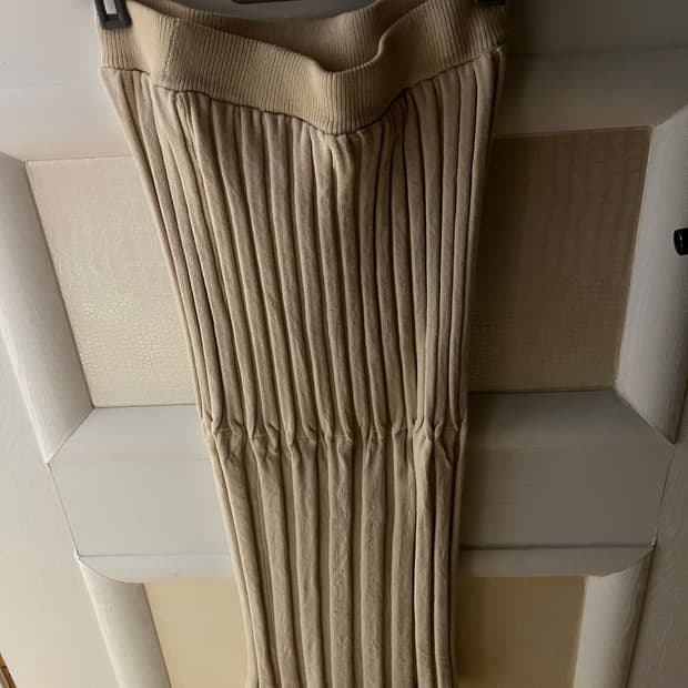 플리츠 주름 스커트