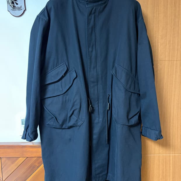 러프사이드 24fw et3 모즈파카 네이비