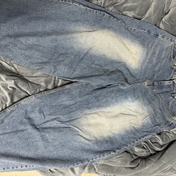 뉴치프시크 배기 데님 진