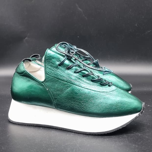 나무하나 플리트 스니커즈  실사이즈240 굽5