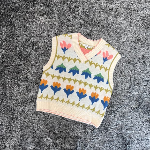 써스데이아일랜드 여성 울 베스트 85-160(S)