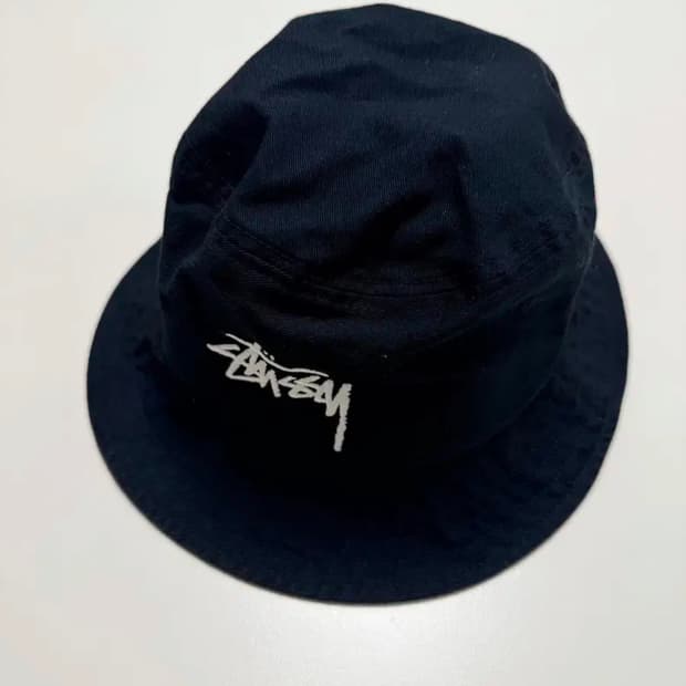 [L-XL] 스투시 버킷햇 블랙