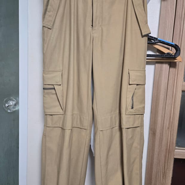 우영미 22fw 카고 베이지