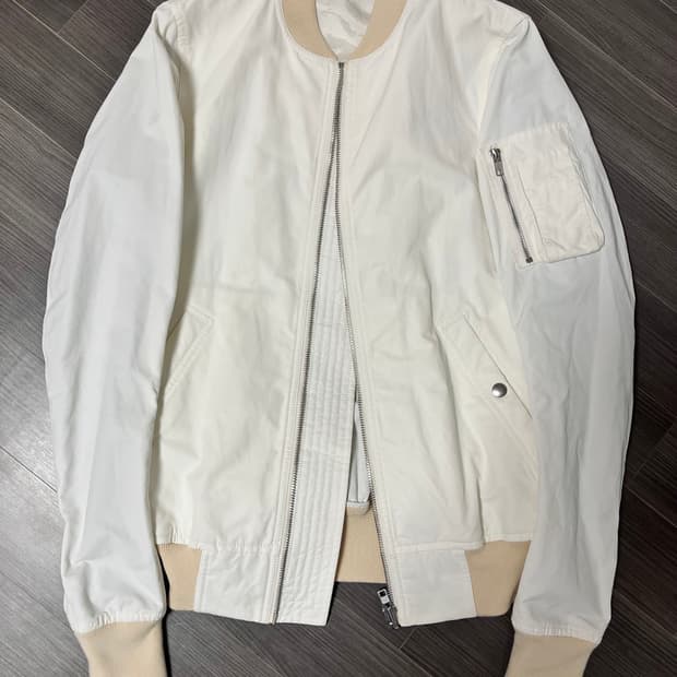 릭오웬스 / 밀크 플라이트 봄버 자켓 / 46