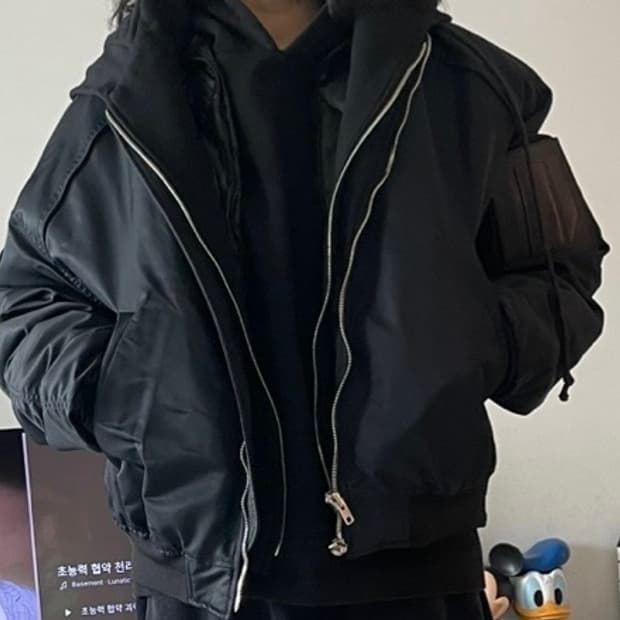 Juun.j준지항공점퍼