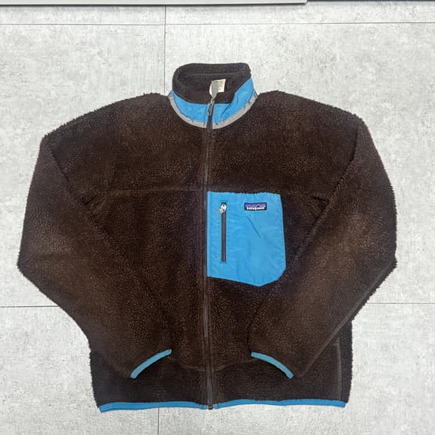 [S] 00's 파타고니아 레트로 X 파일 플리스 딥브라운