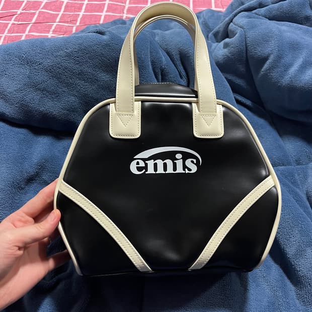 이미스 빈티지 토트백 블랙