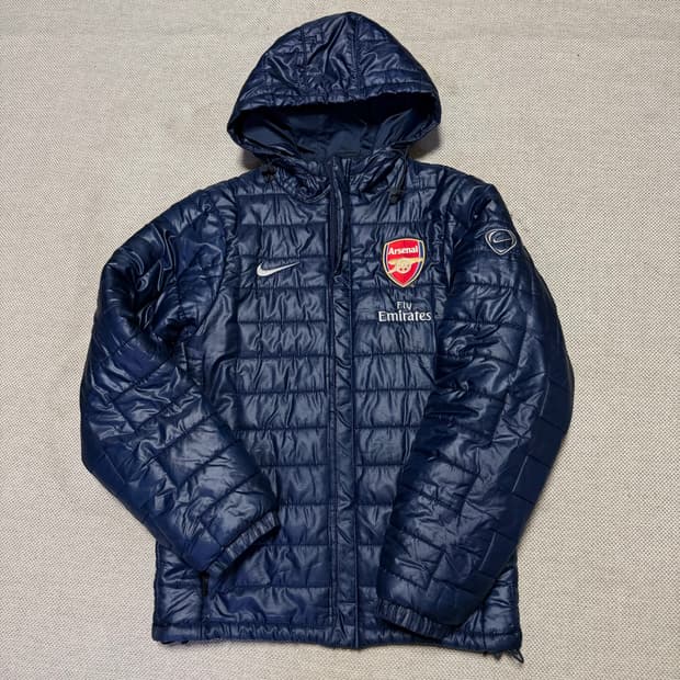 나이키 아스날 경량패딩