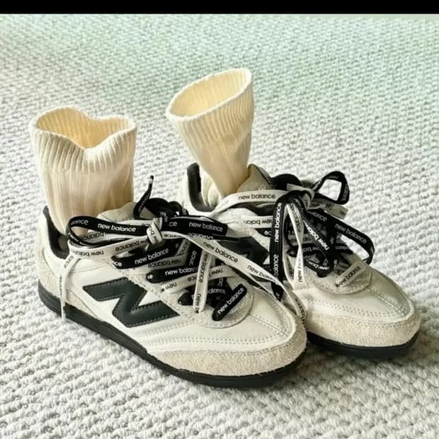 245 새제품/ 뉴발란스 니코앤드 NB RC42 크림 블랙 urc42na