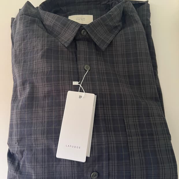 라퍼지스토어 타탄체크 셔츠 새제품