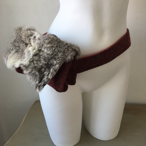  fur pocket belt