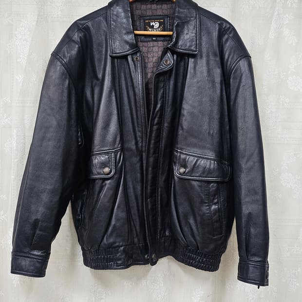 양가죽  남성 블루종 점퍼 