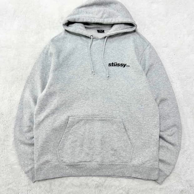 스투시 빅로고 후디