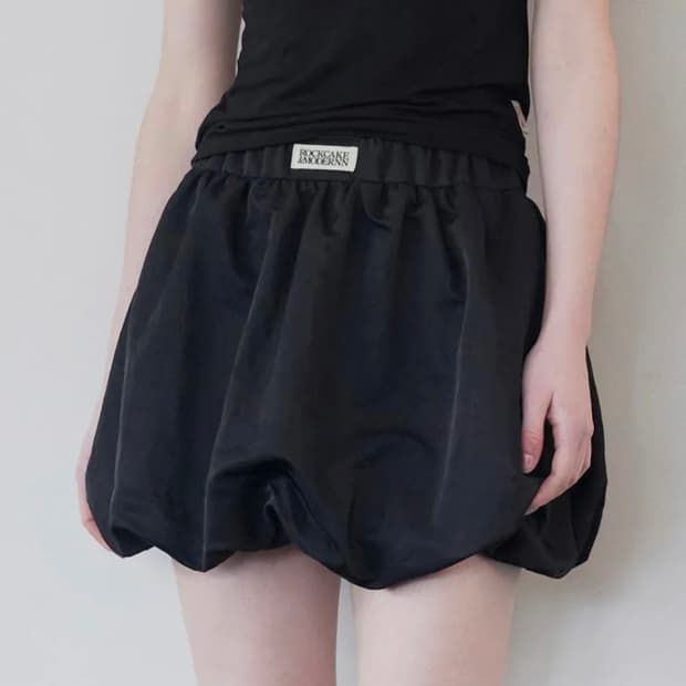 락케이크 벌룬 스커트