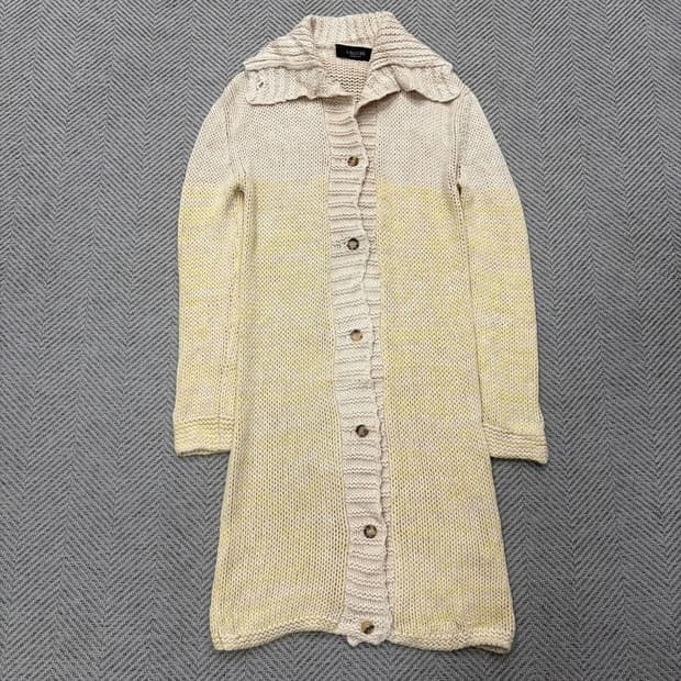 L'ALLURE 니트 롱 가디건 v2133