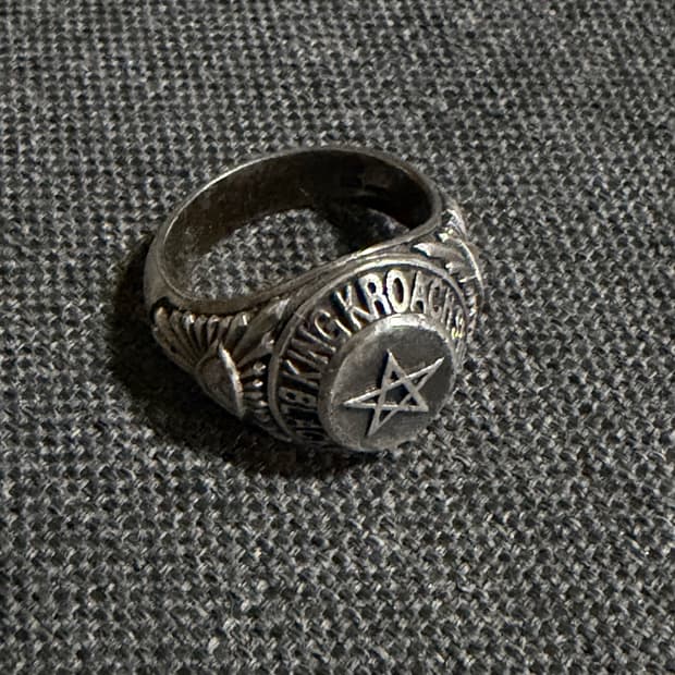 킹크로치 PENTAGRAM OFFICER RING 21호