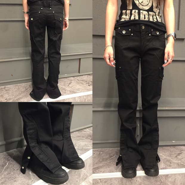 Dear Bros Flare Cargo Pants