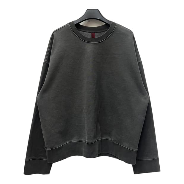 어텐션로우 오버핏 헤비 피그먼트 맨투맨 2사이즈