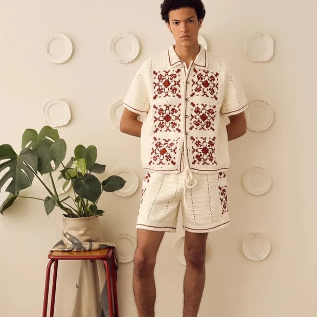 S.S Daley 크로쉐 셔츠