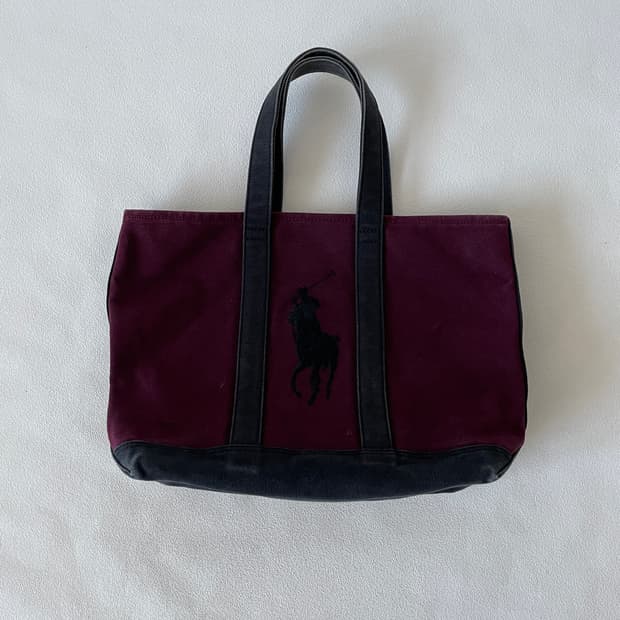 랄프로렌(Ralph Lauren) 캔버스 백