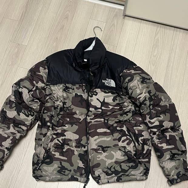 노스페이스 1996 노벨티 눕시 자켓 우드랜드 카모