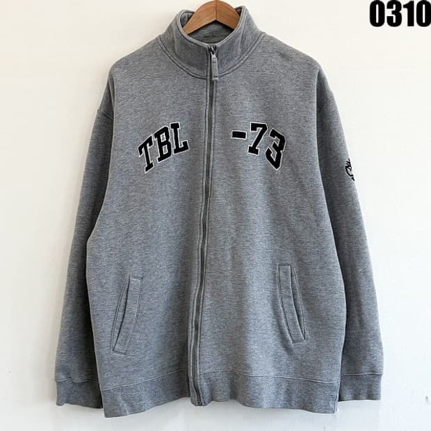 팀버랜드 TBL 로고 집업 스웨트 자켓 0310 