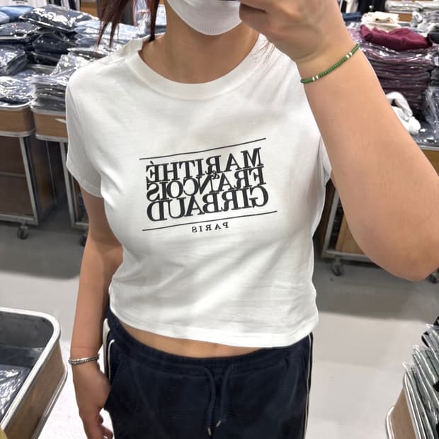 (새상품) 마리떼 여성 크롭티 S,M