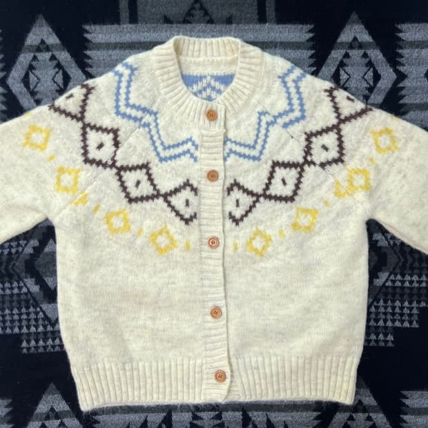 빈티지 가디건 여성 44~55